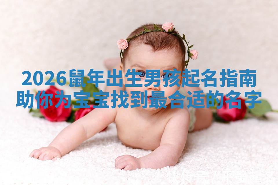 2026鼠年出生男孩起名指南助你为宝宝找到最合适的名字