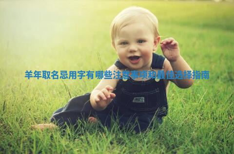 羊年取名忌用字有哪些注意事项和最佳选择指南